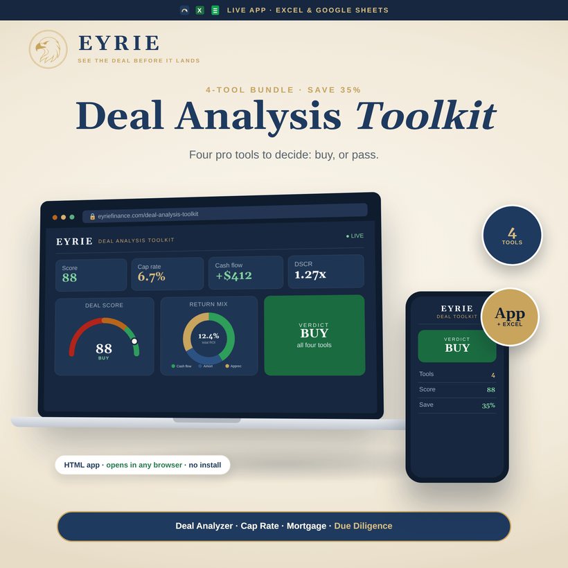 Deal Analysis Toolkit