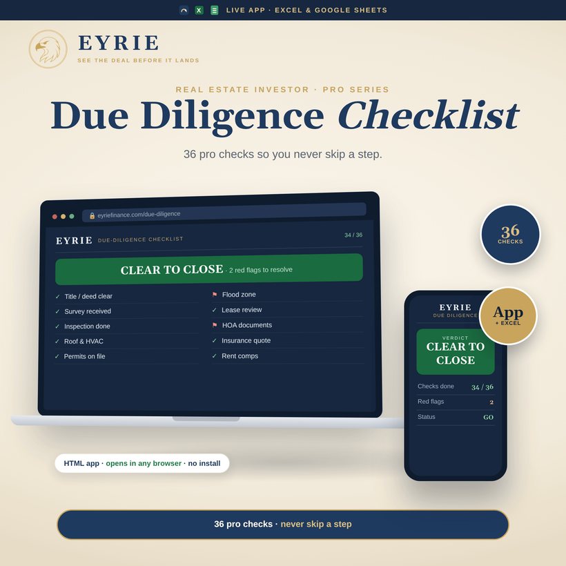 Due Diligence Checklist
