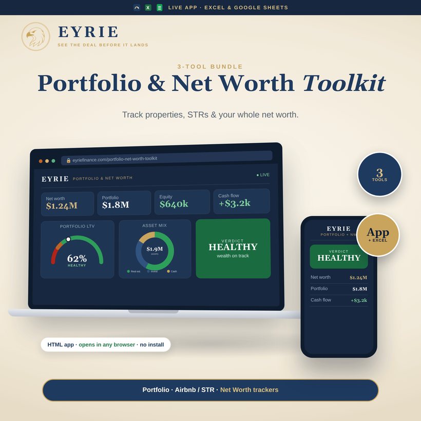Portfolio & Net Worth Toolkit